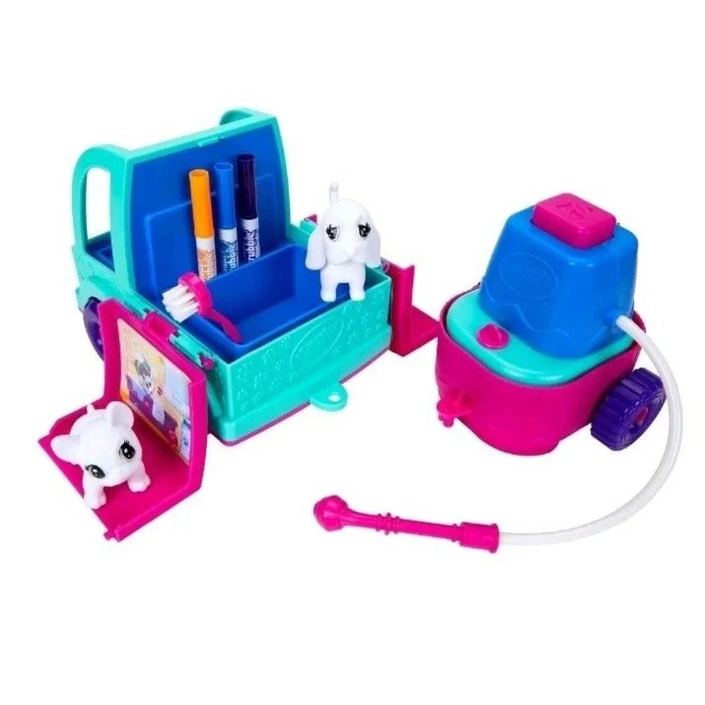Crayola Scribble Scrubbie‎ Pets Grooming Truck Playset Washable Markers Toy